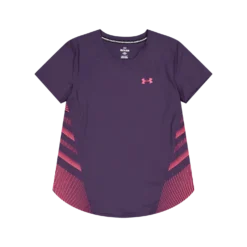 Ua Iso-chill Laser Tee Ii Tux Purple