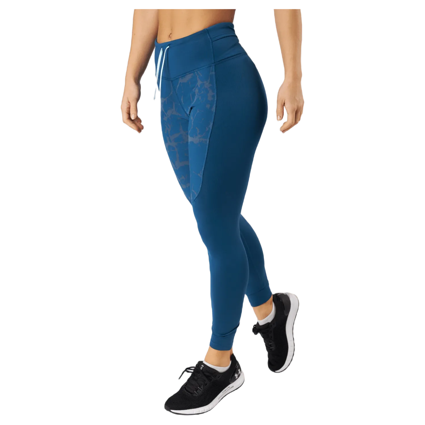 Ua Outrun The Cold Tight Ii Petrol Blue