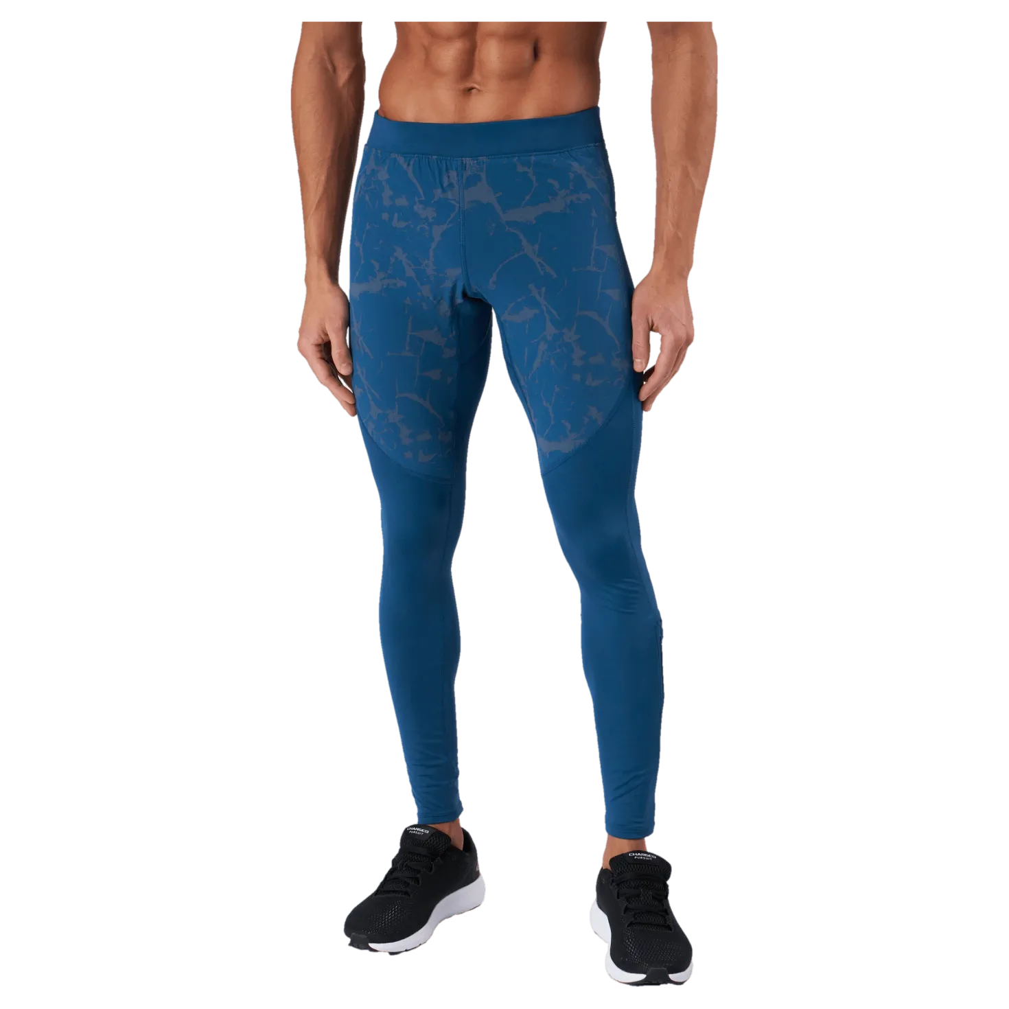 Ua Outrun The Cold Tight Petrol Blue