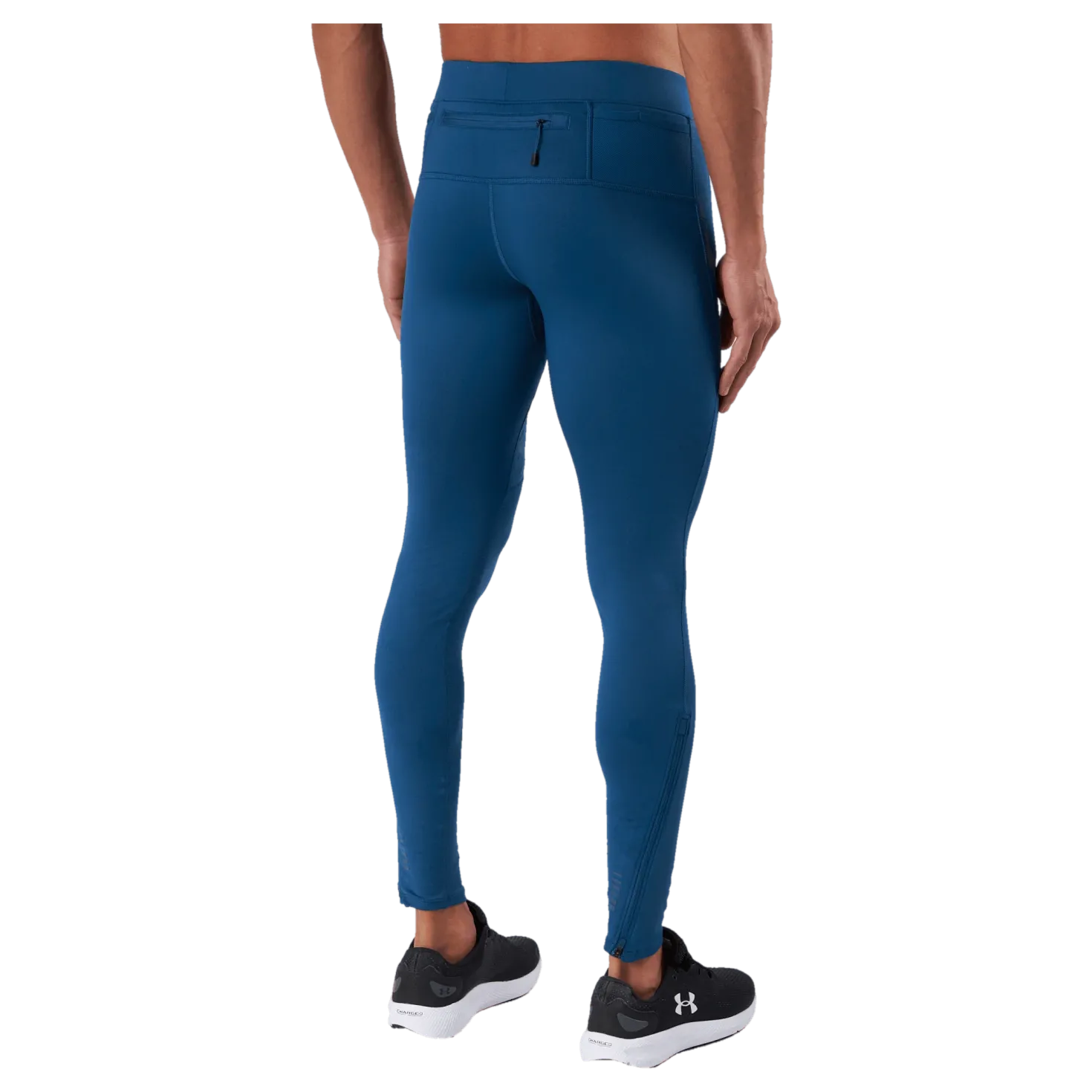 Ua Outrun The Cold Tight Petrol Blue