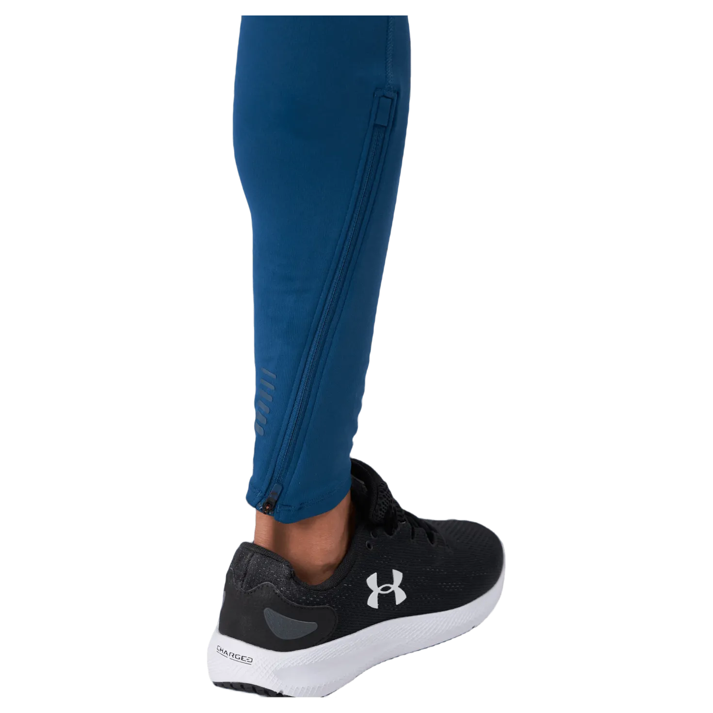 Ua Outrun The Cold Tight Petrol Blue