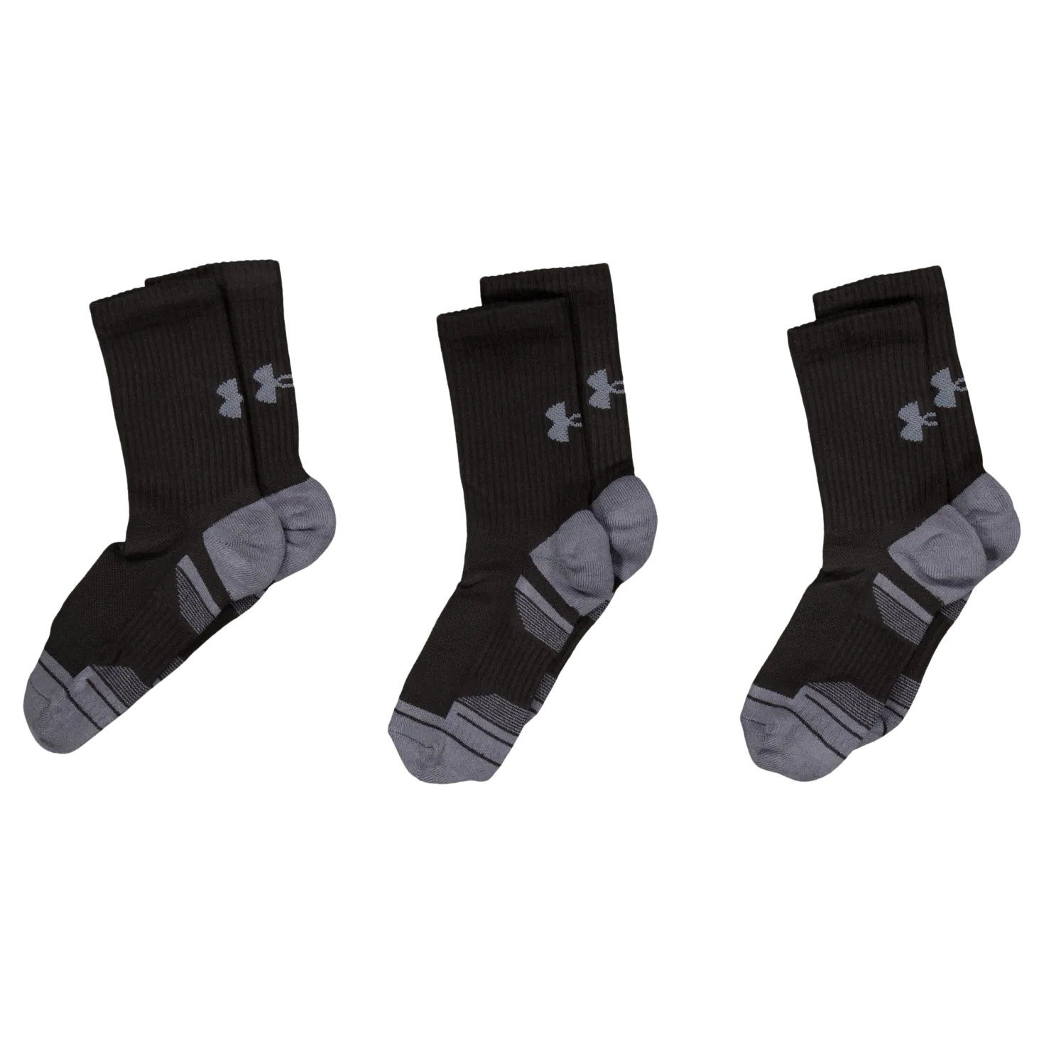 Ua Performance Cotton 3p Mid Black
