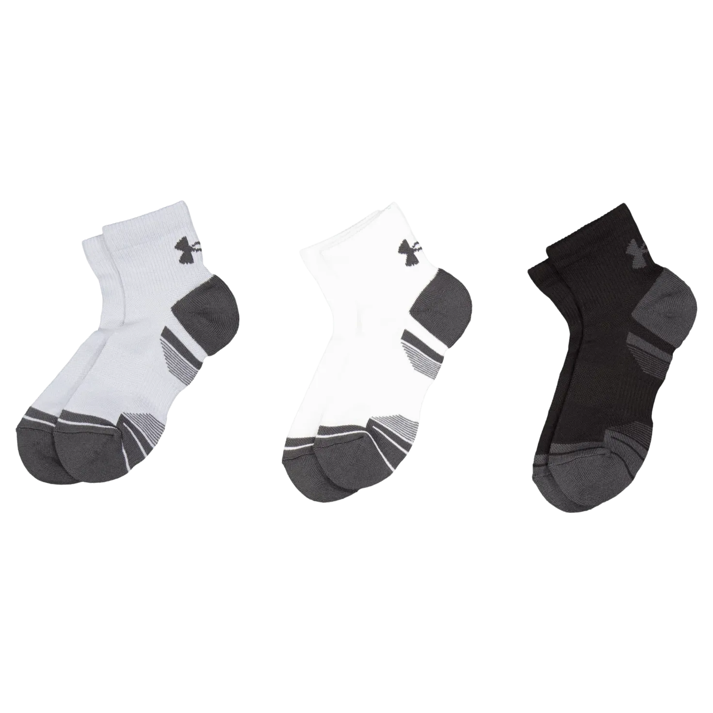 Ua Performance Tech 3pk Qtr Mod Gray