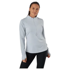 Ua Qualifier Run 2.0 1/2 Zip Halo Gray