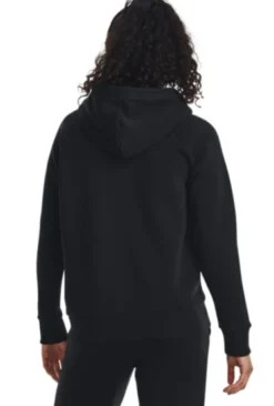Ua Rival Fleece Big Logo Hdy Black