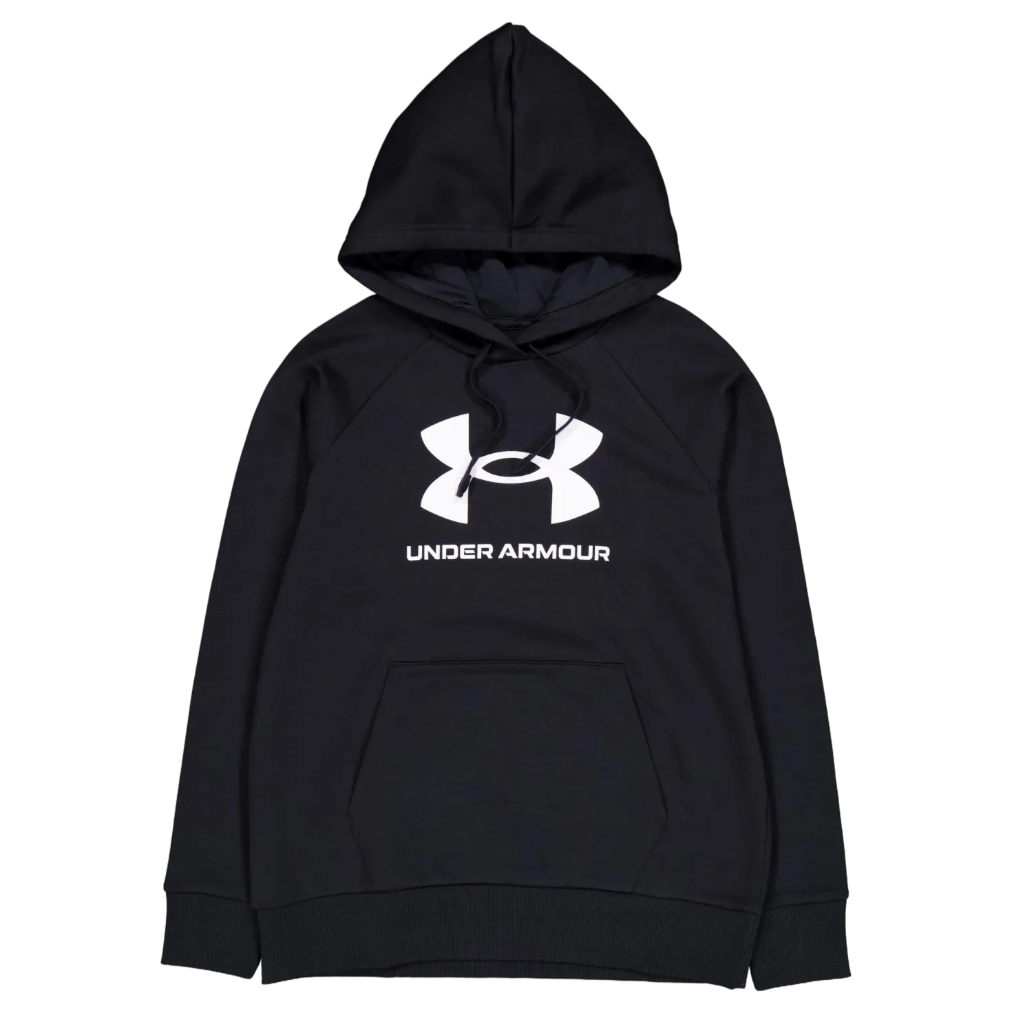 Ua Rival Fleece Big Logo Hdy Black