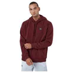 Ua Rival Fleece Hoodie Chestnut Red