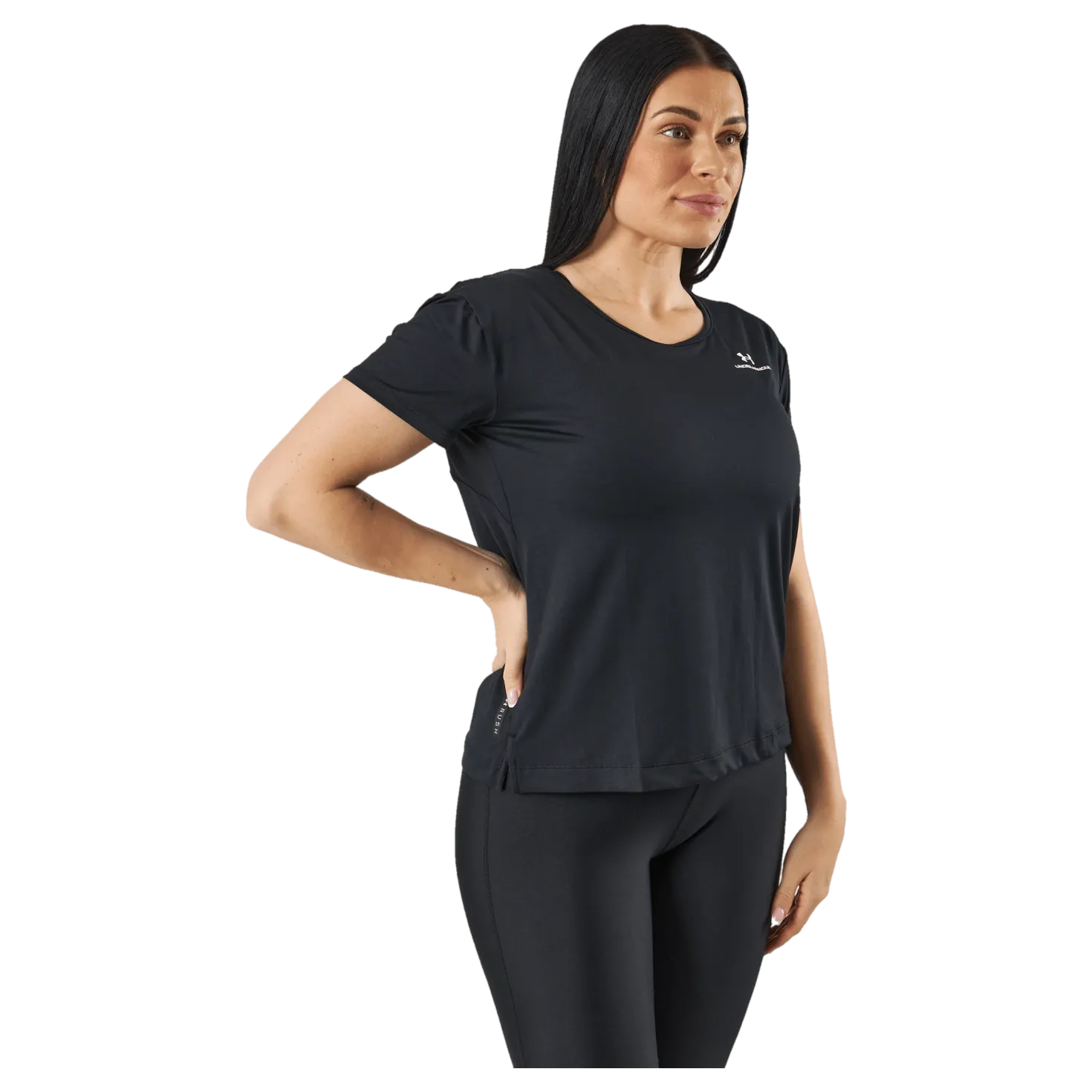 Ua Rush Energy Ss Black