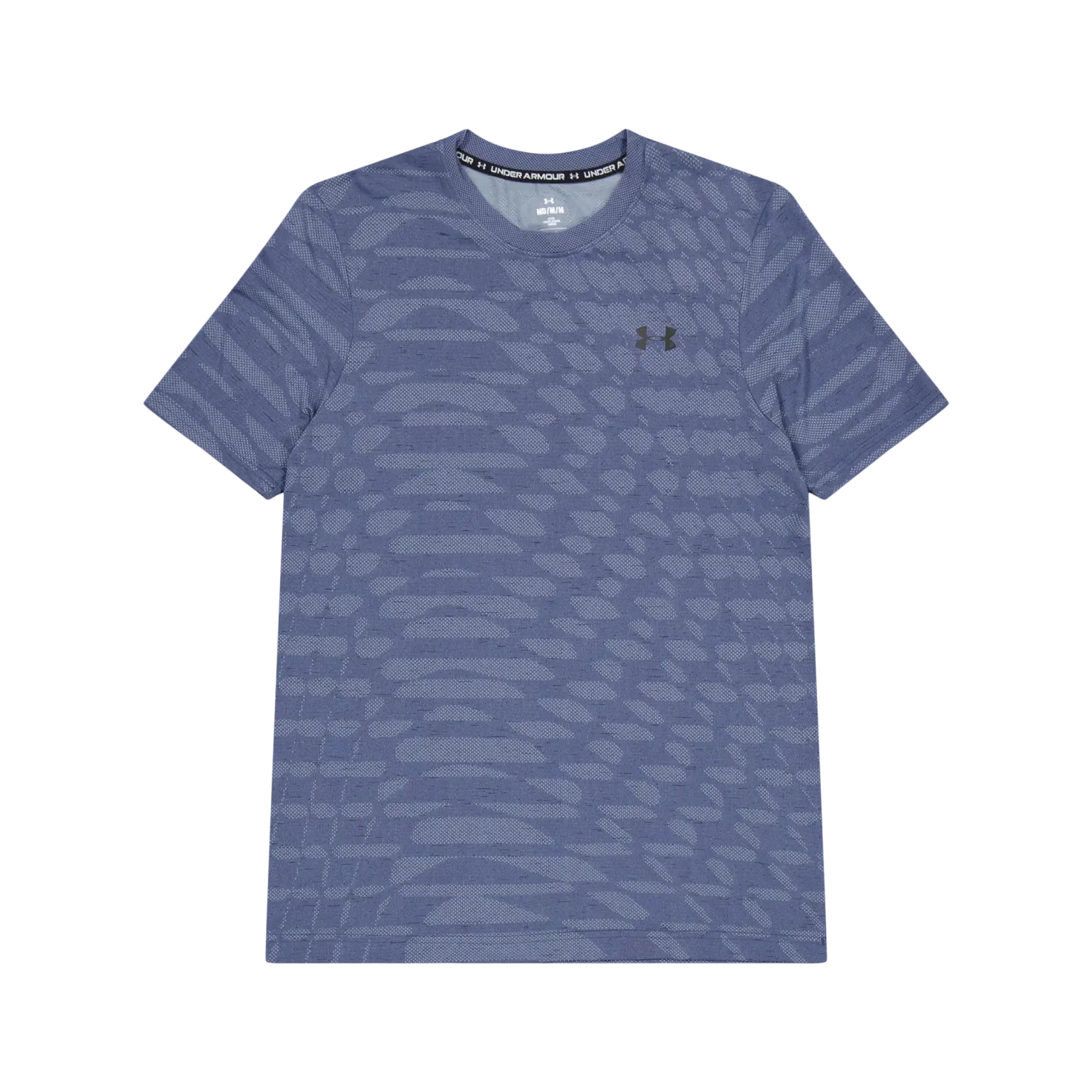 Ua Seamless Novelty Ss Downpour Gray