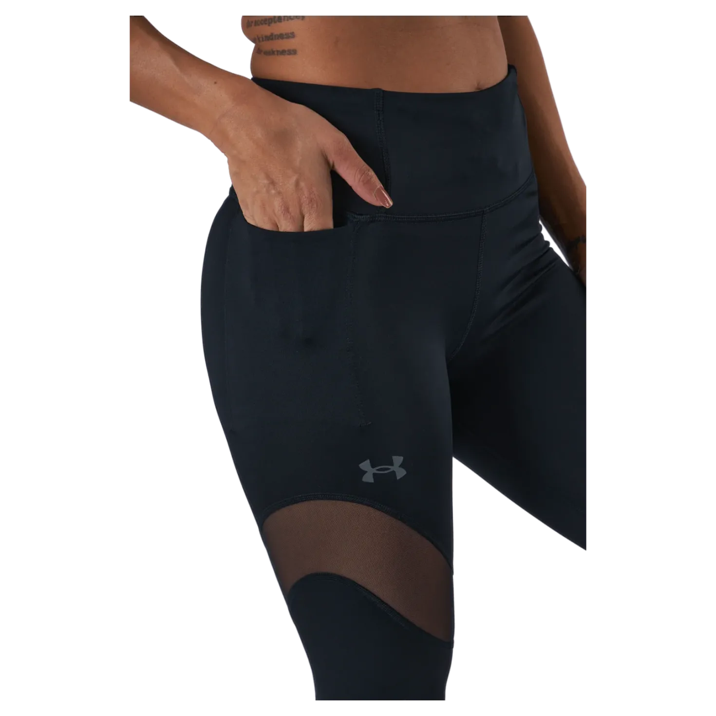 Ua Speedpocket Ankle Tight Black