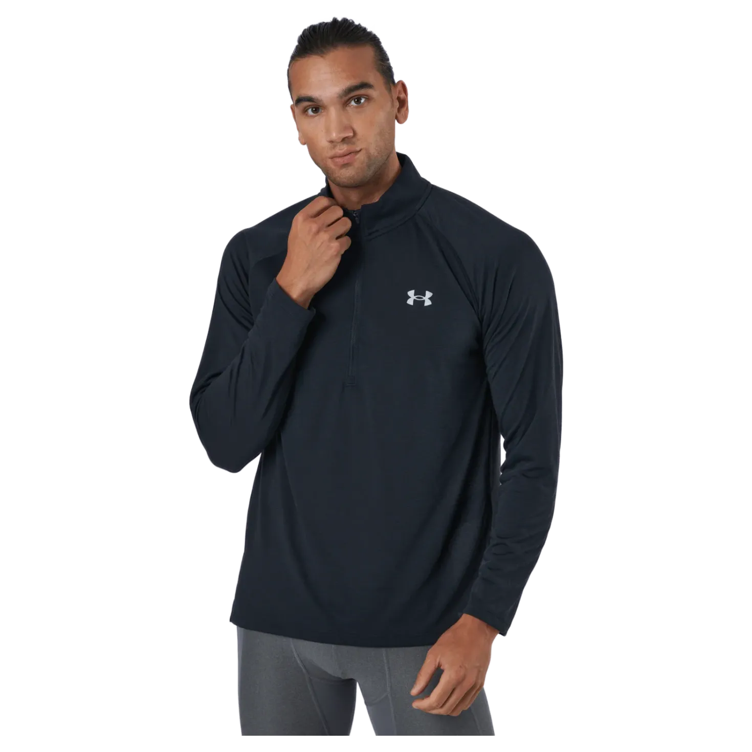 Ua Streaker Half Zip Black