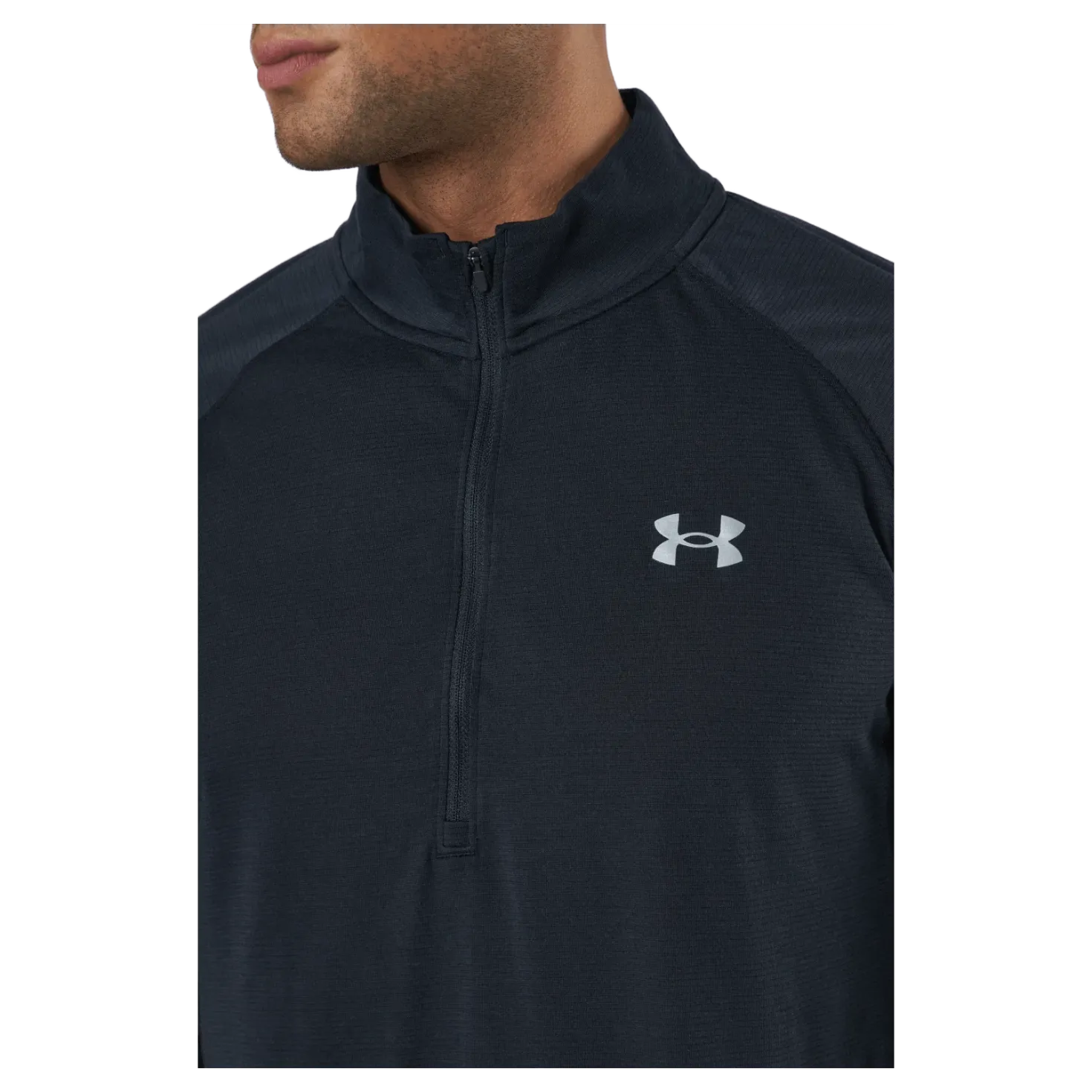 Ua Streaker Half Zip Black