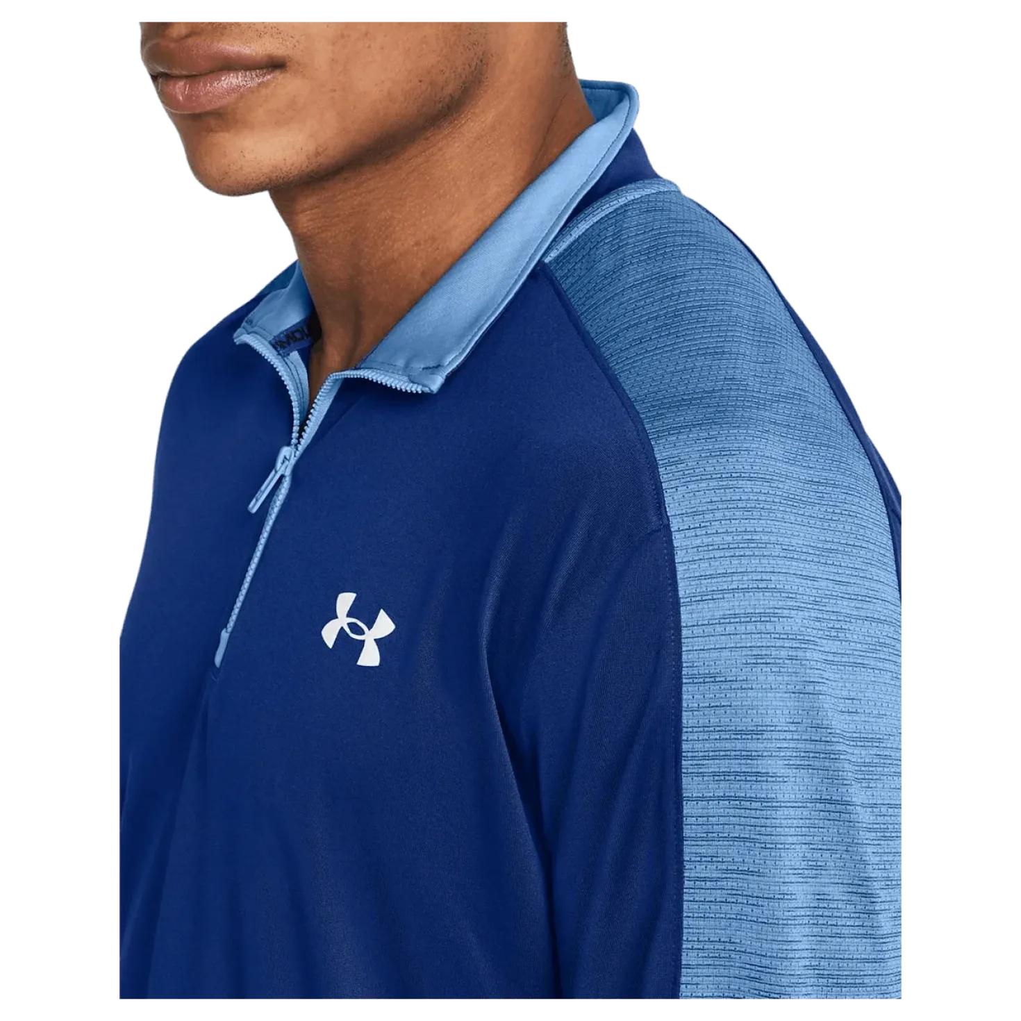 Ua Tech Utility 1/4 Zip Tech Blue