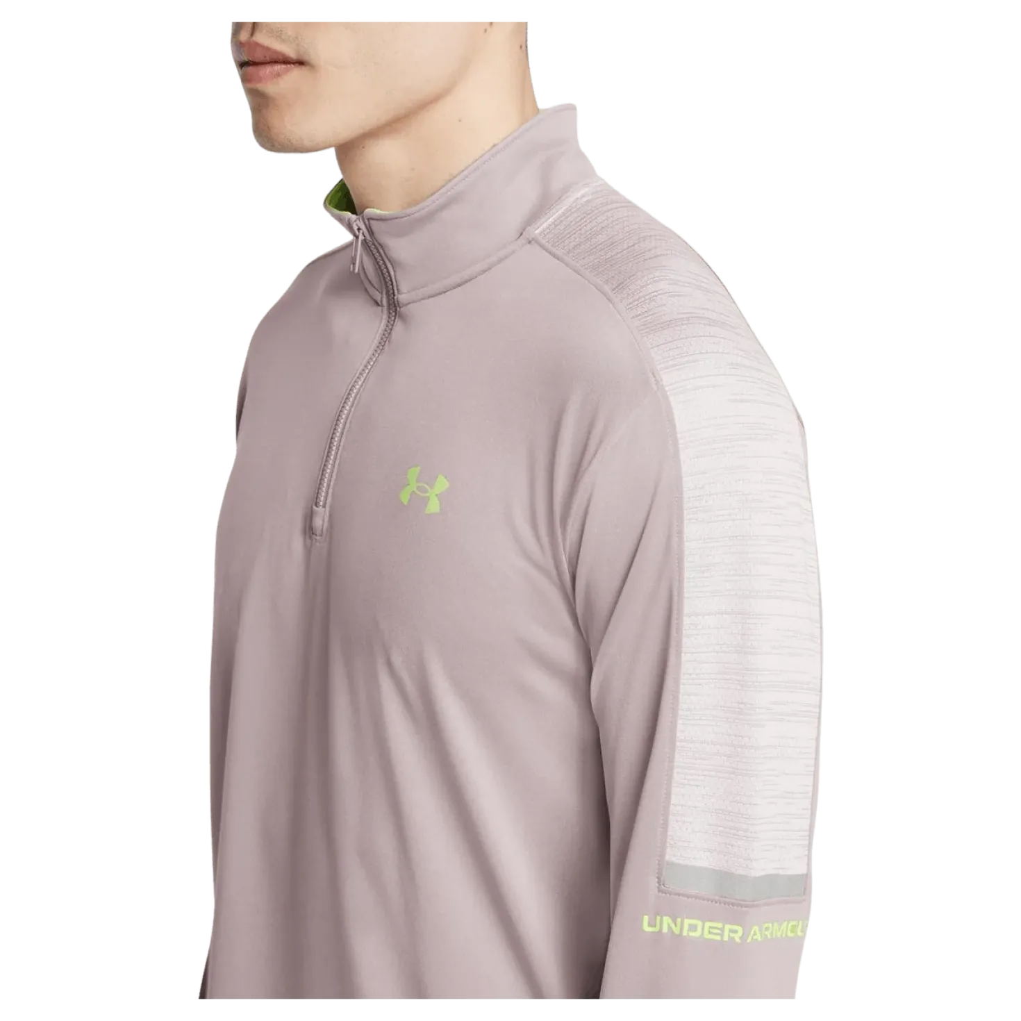Ua Tech Utility 1/4 Zip Tetra Gray