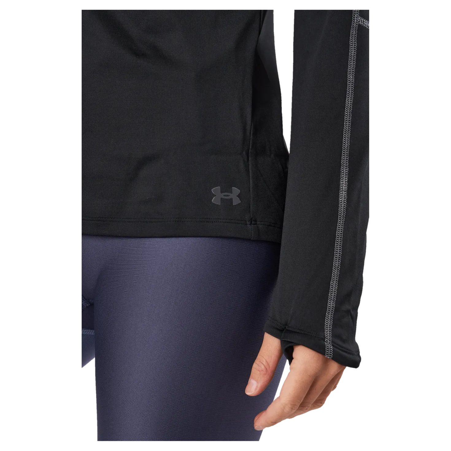 Ua Train Cw 1/2 Zip Black