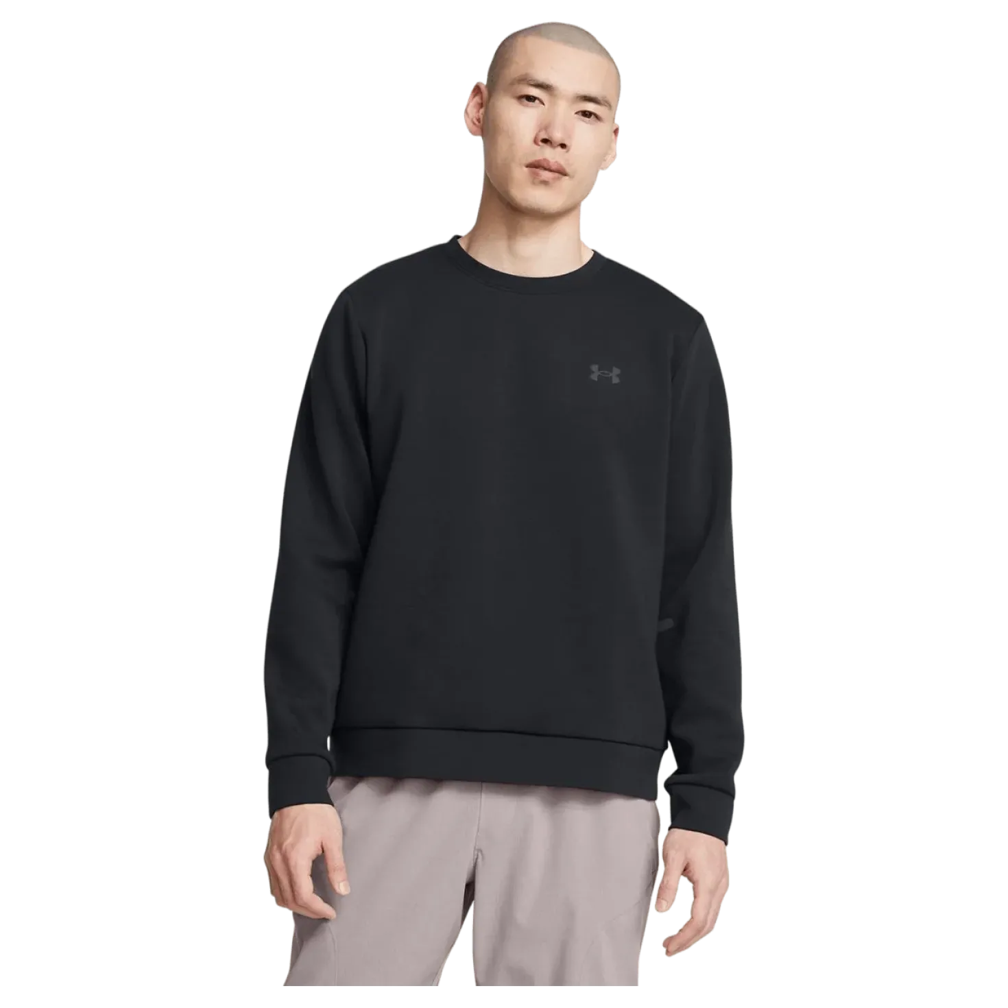Ua Unstoppable Flc Crew Eu Black