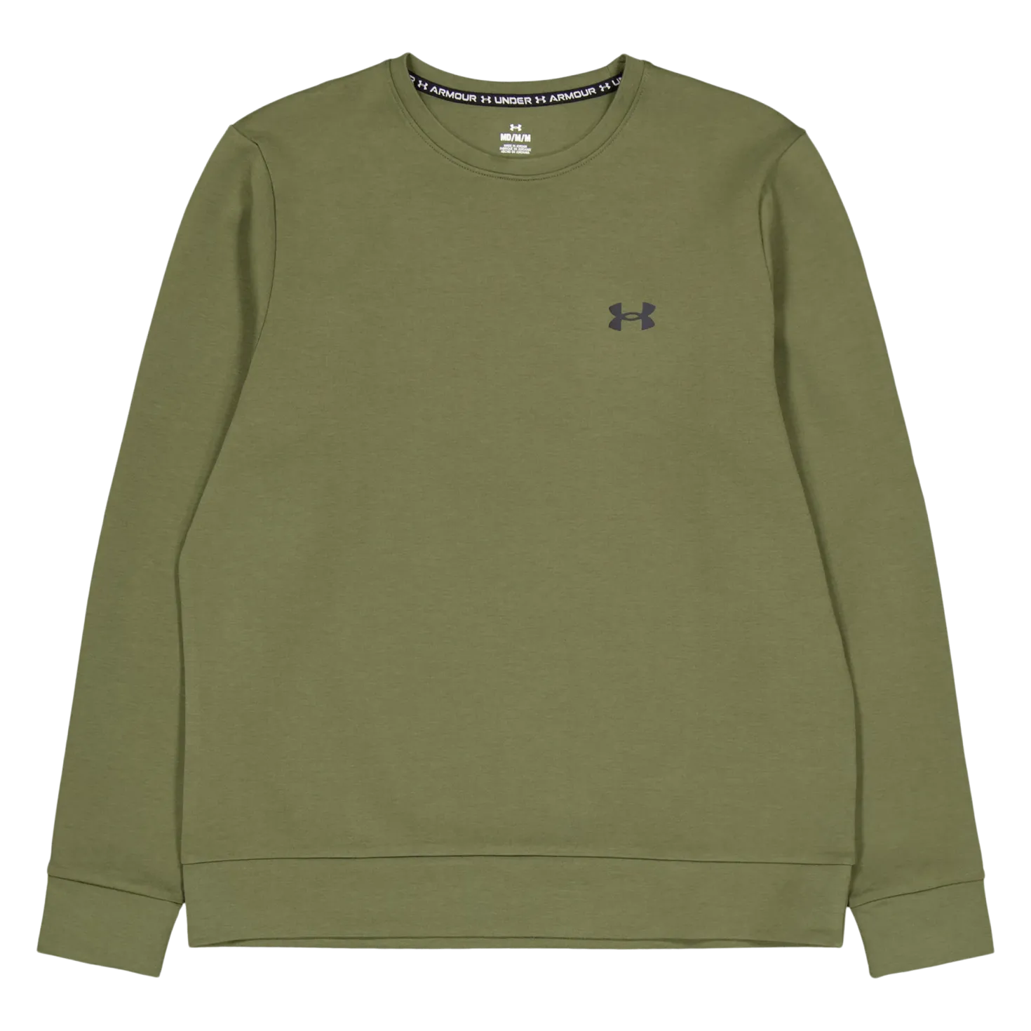 Ua Unstoppable Flc Crew Marine Od Green