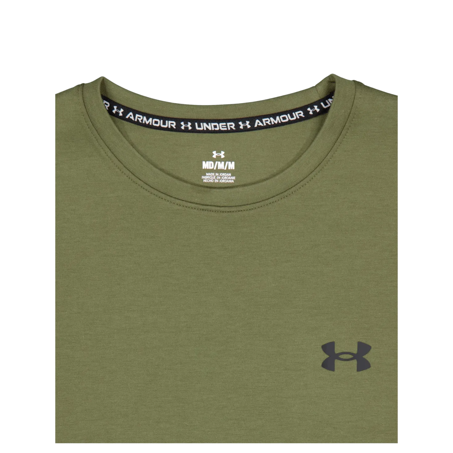 Ua Unstoppable Flc Crew Marine Od Green