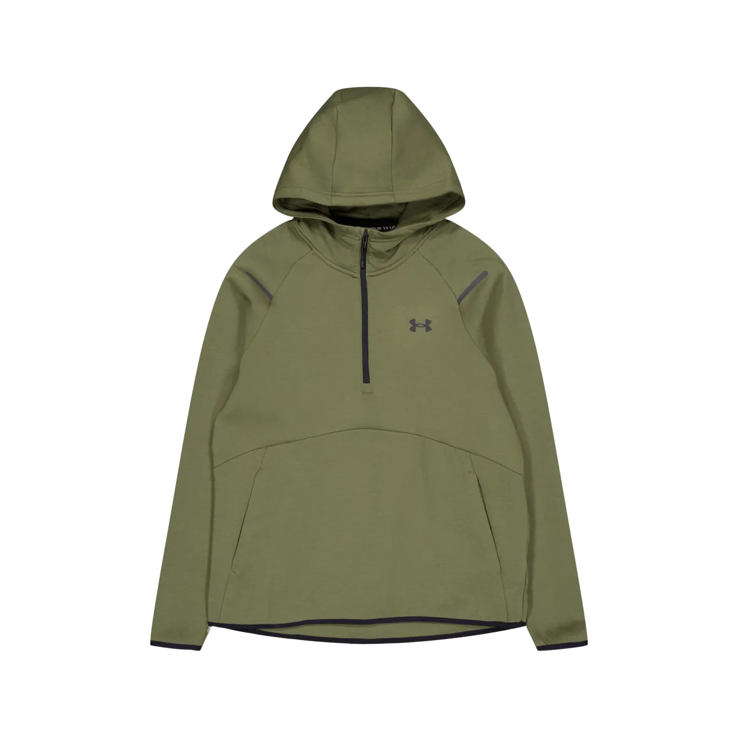 Ua Unstoppable Flc Hoodie Marine Od Green