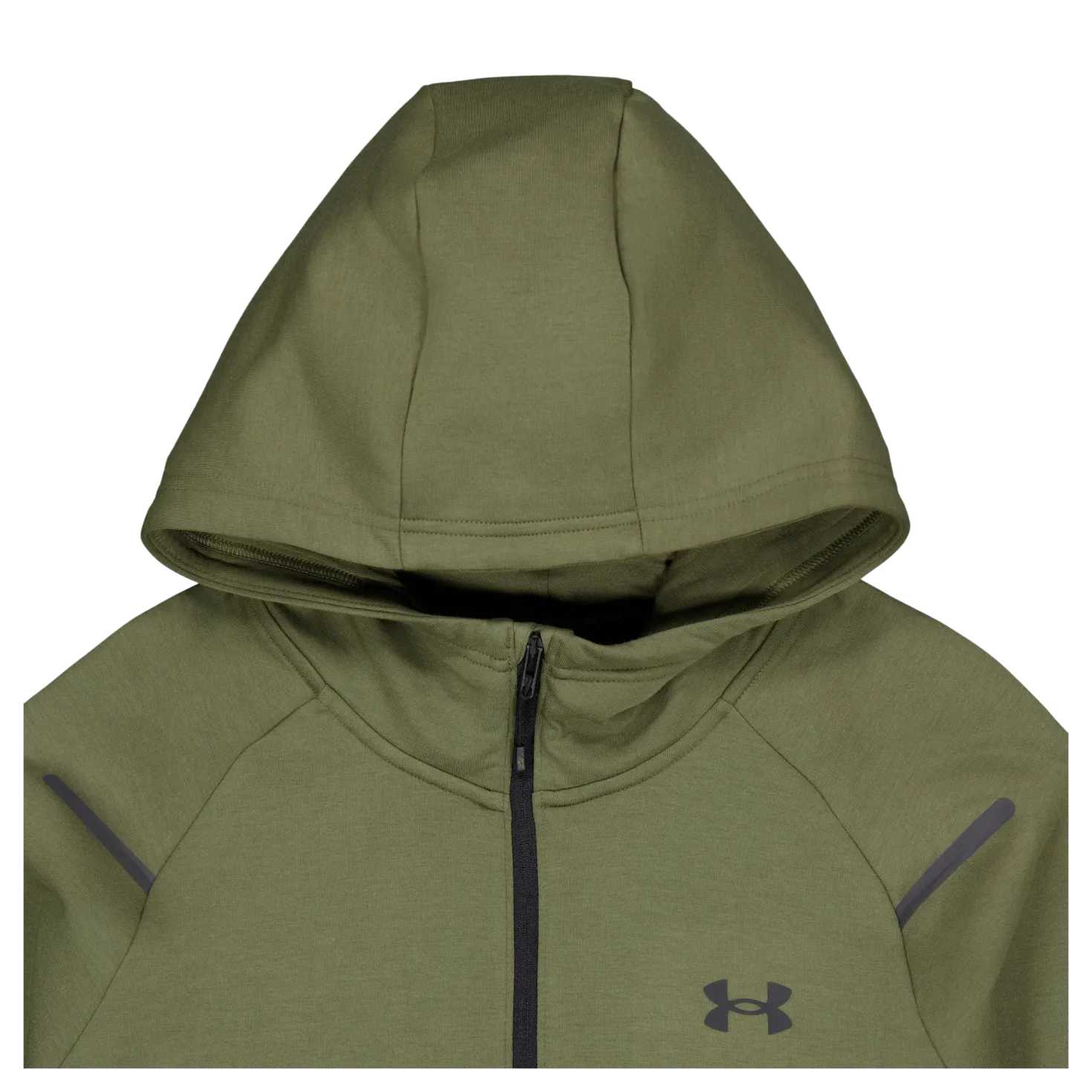 Ua Unstoppable Flc Hoodie Marine Od Green