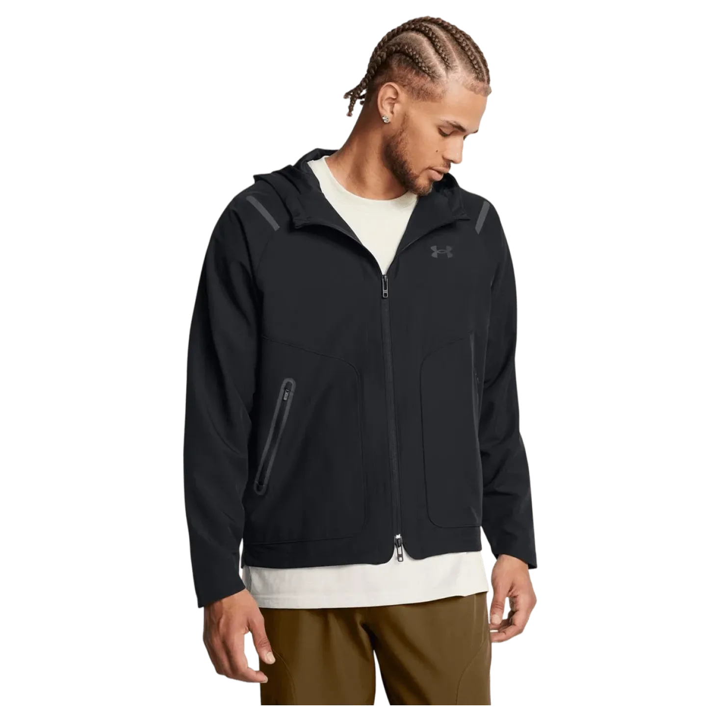 Ua Unstoppable Jacket Lc Black