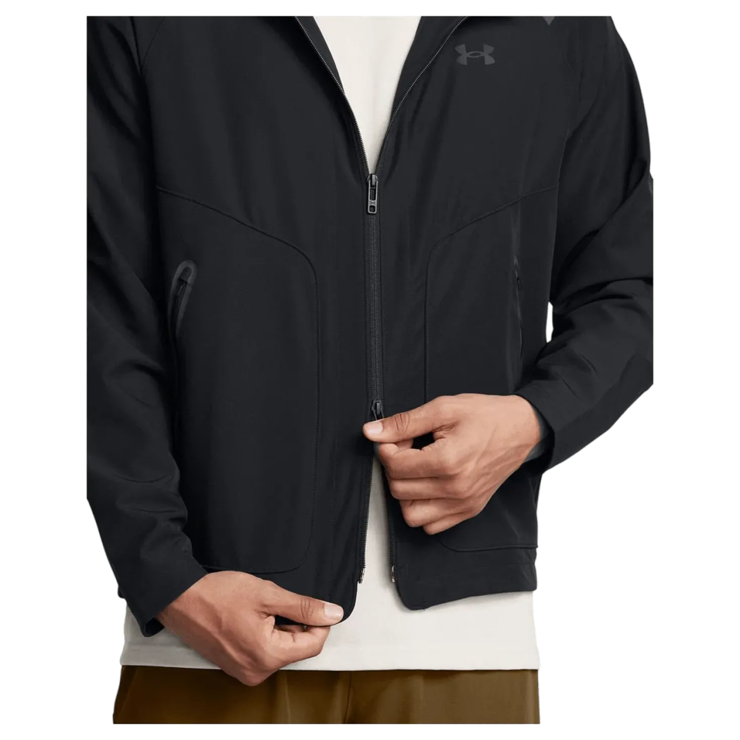 Ua Unstoppable Jacket Lc Black