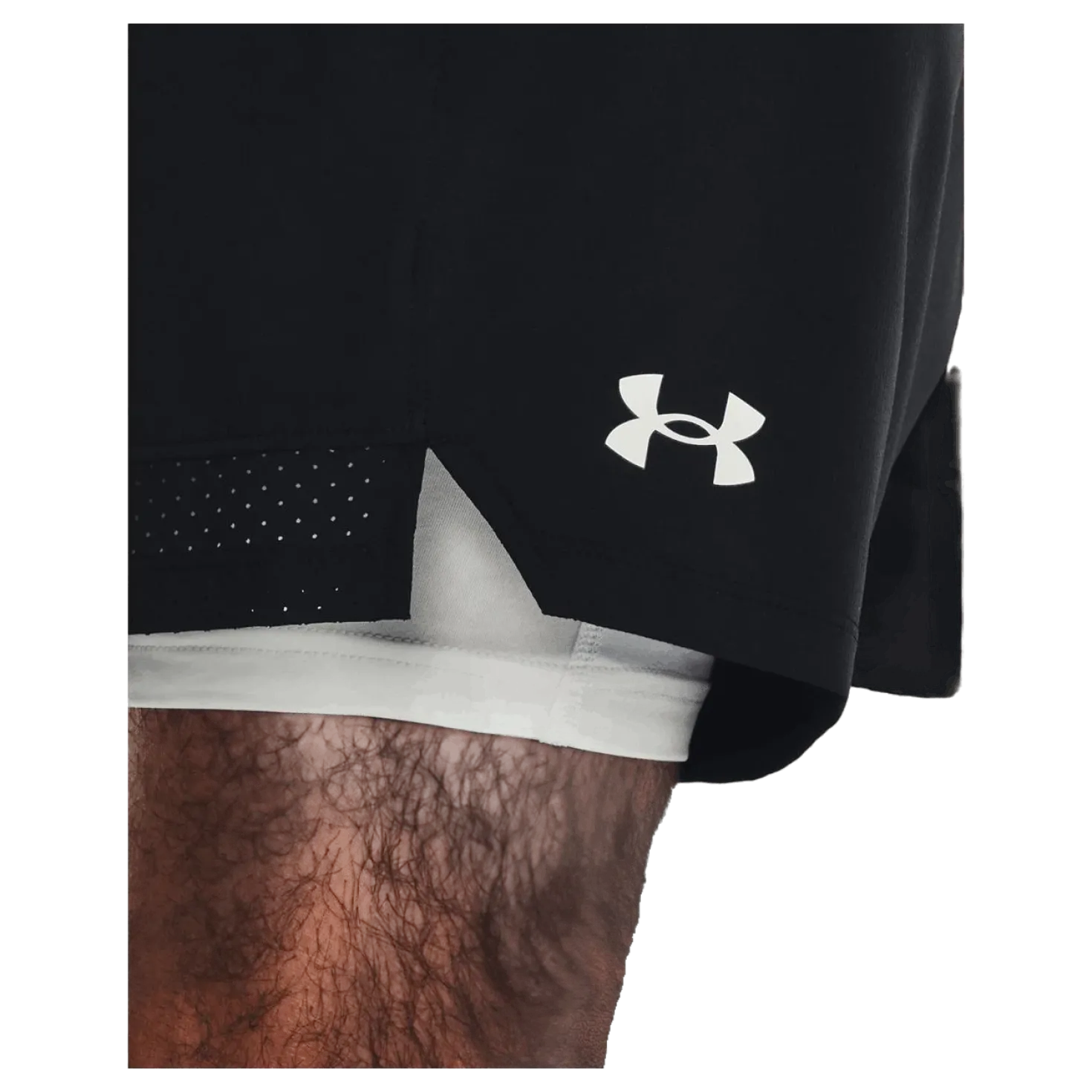 Ua Vanish Woven 2in1 Sts Black