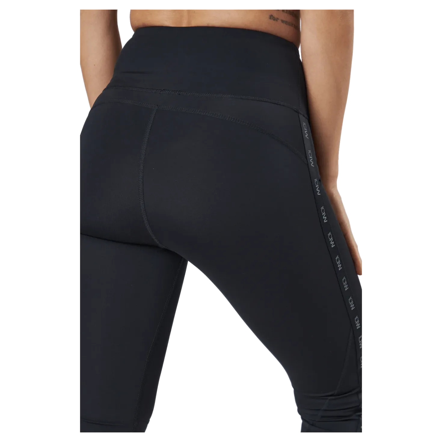 Ultimate Training Logo Tights Black