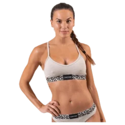 Unlined Bralette Brown