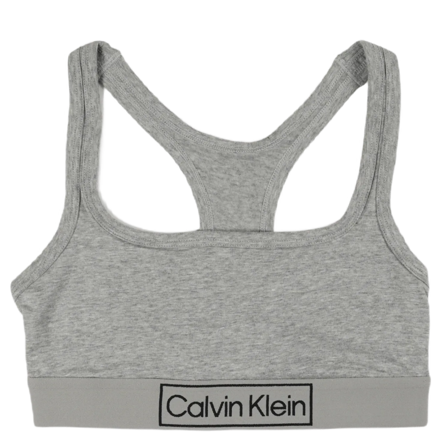 Unlined Bralette Grey Heather