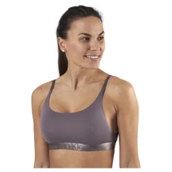Unlined Bralette Purple