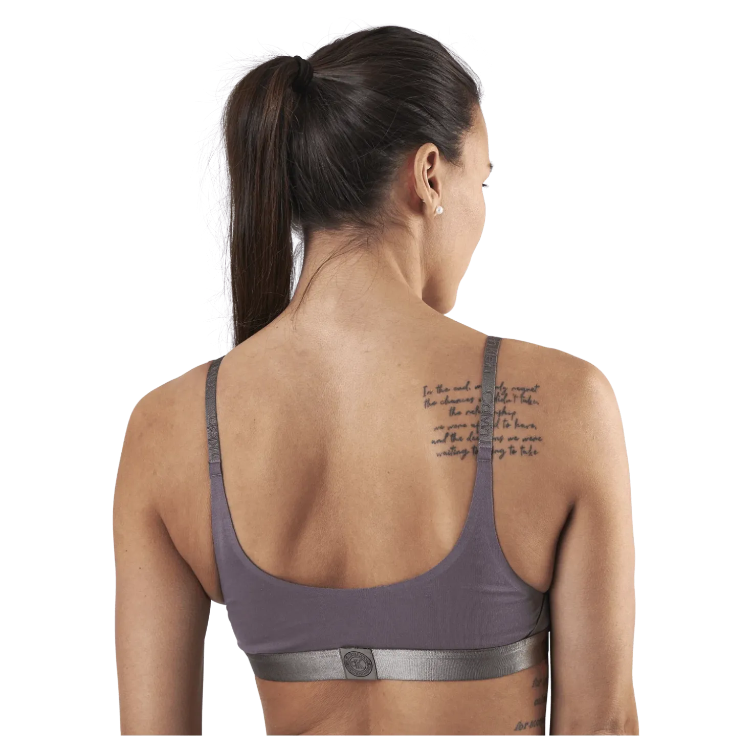 Unlined Bralette Purple