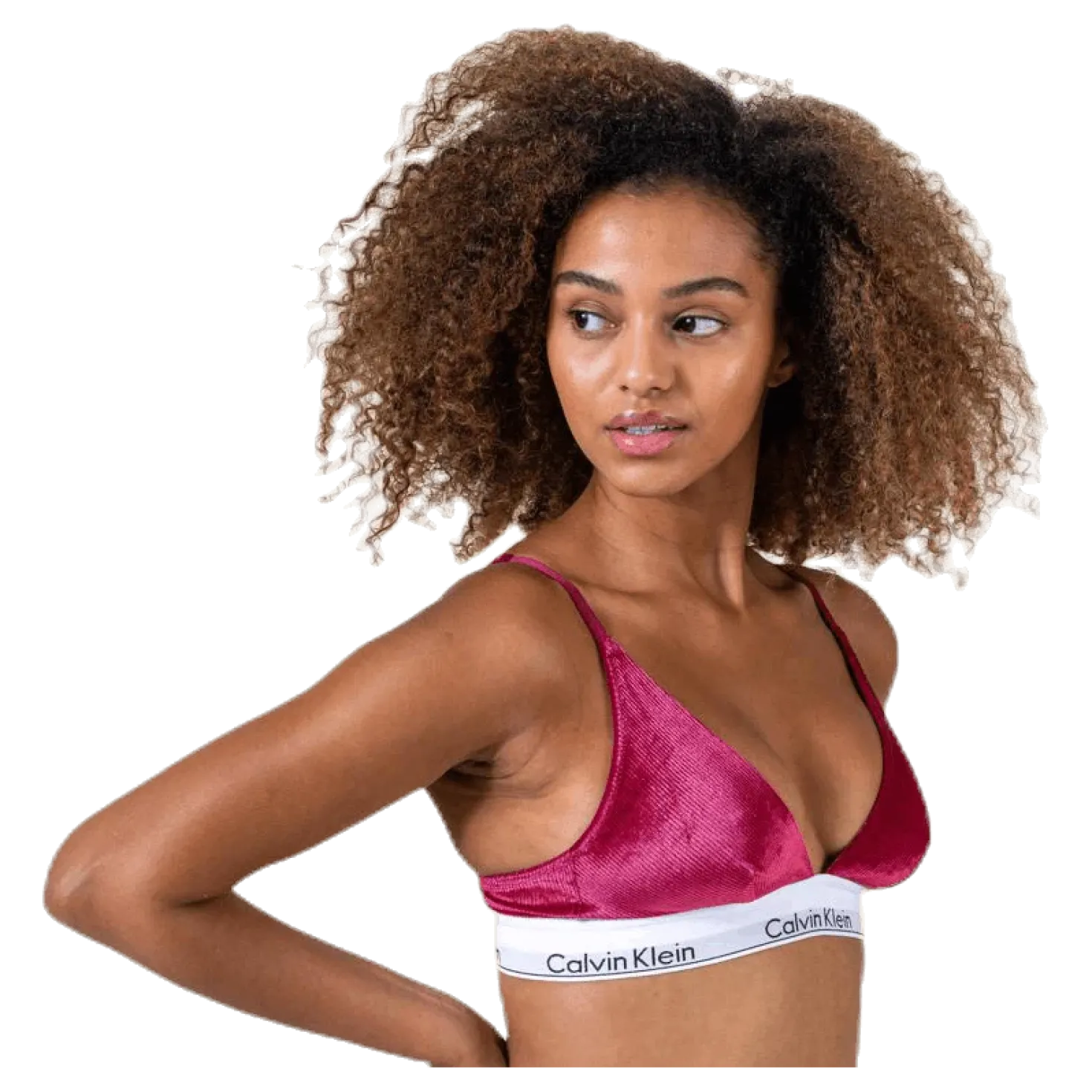 Unlined Triangle Red