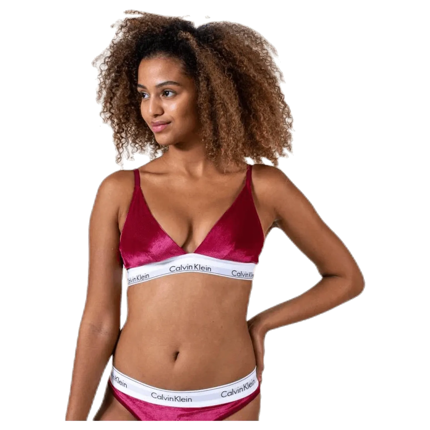 Unlined Triangle Red