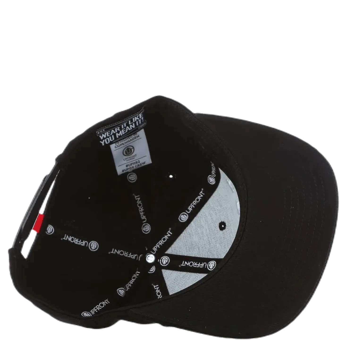 UP09 Crew Snapback Black