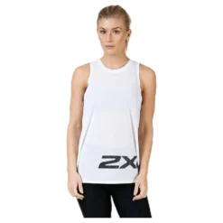 Urban Graphic Singlet White/Black