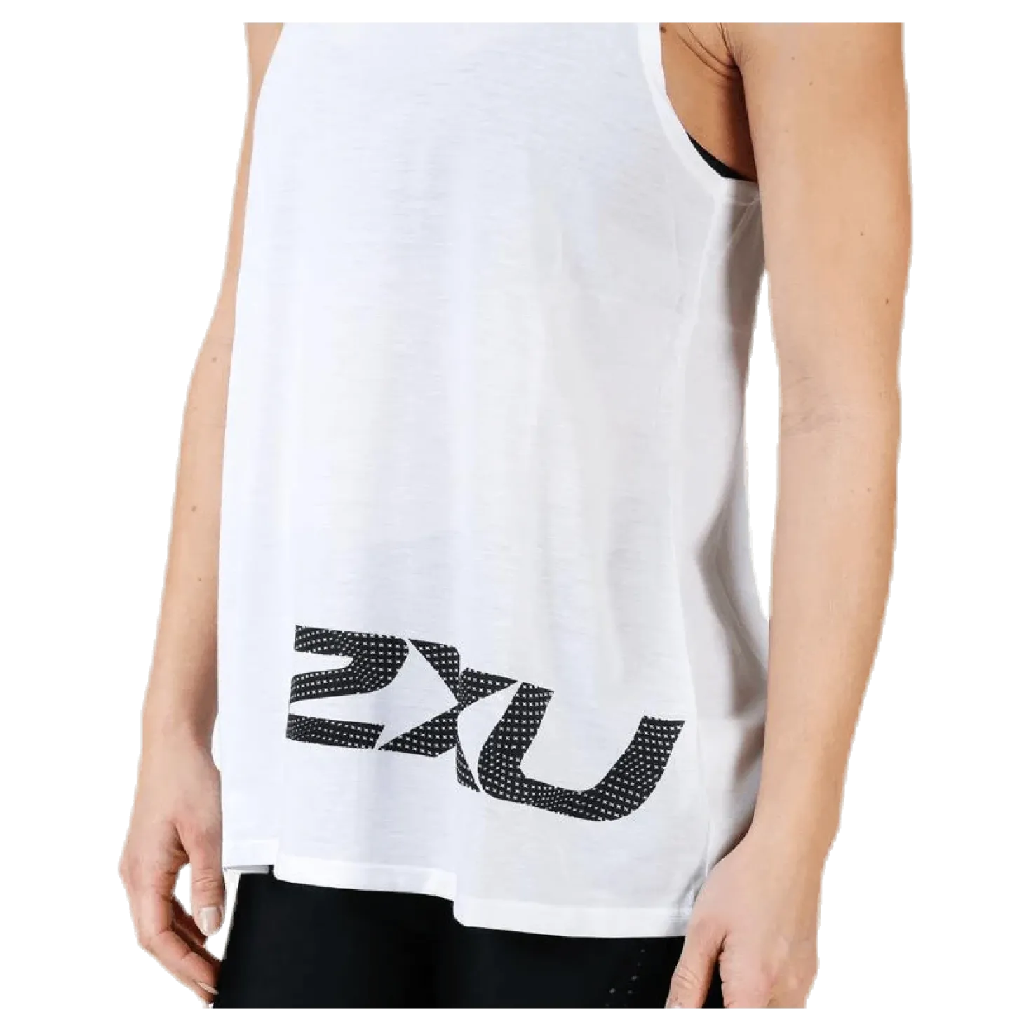 Urban Graphic Singlet White/Black