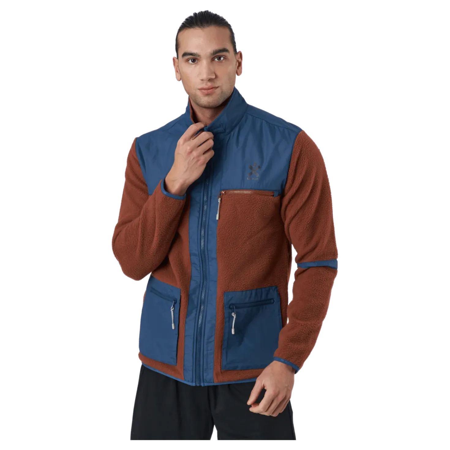 Utility Fleece Jacket Walnut