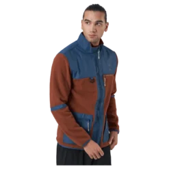 Utility Fleece Jacket Walnut