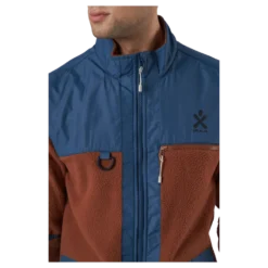 Utility Fleece Jacket Walnut