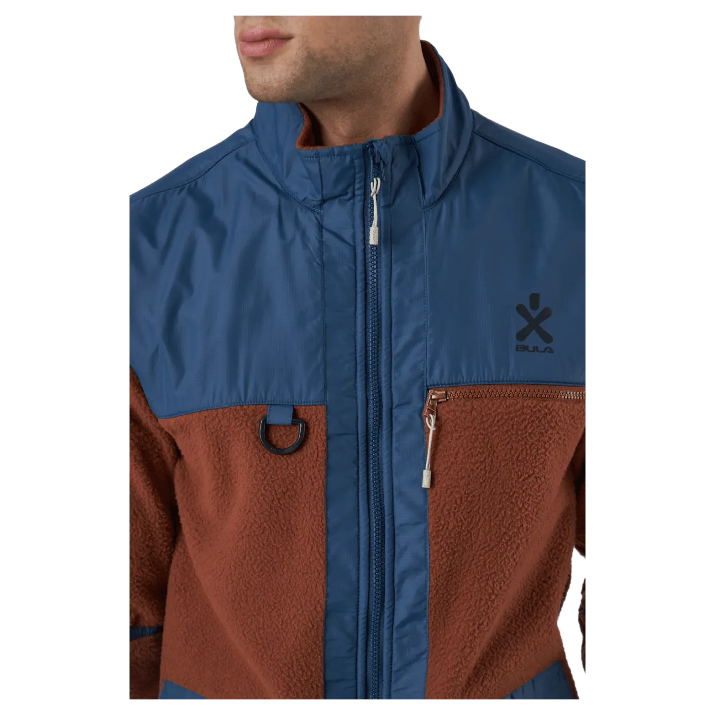Utility Fleece Jacket Walnut