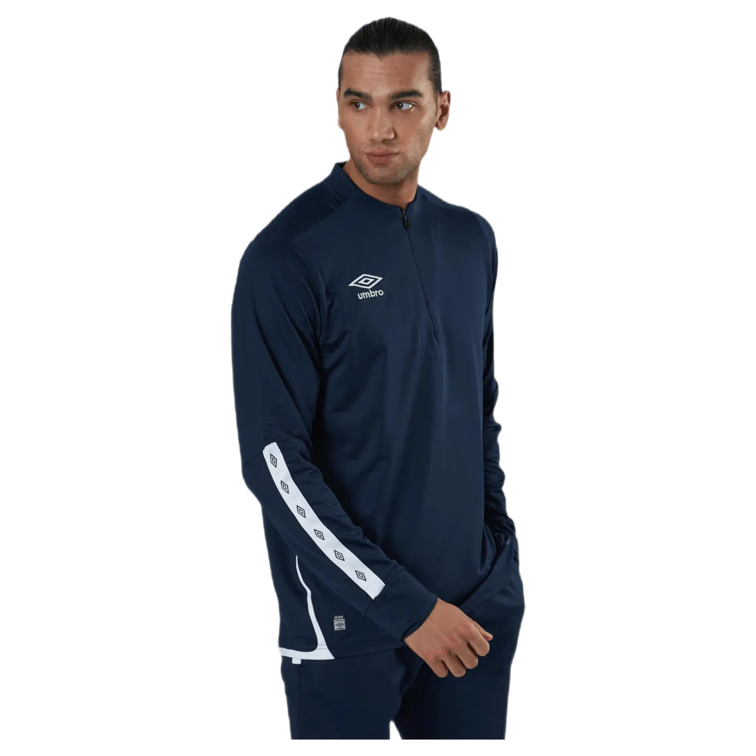 UX Elite Halfzip Top Blue/White
