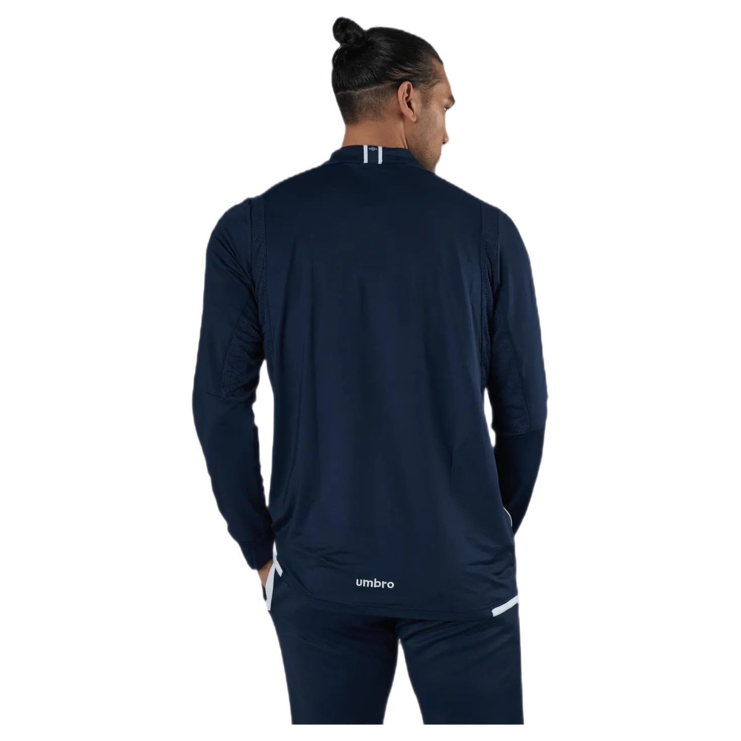 UX Elite Halfzip Top Blue/White