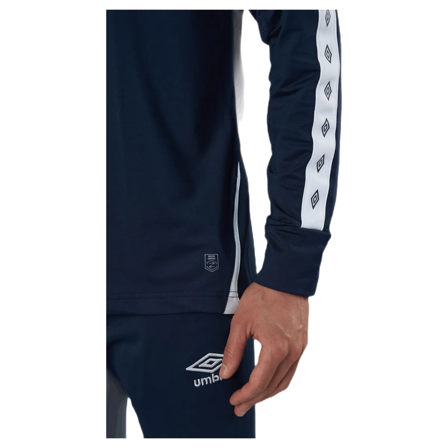 UX Elite Halfzip Top Blue/White