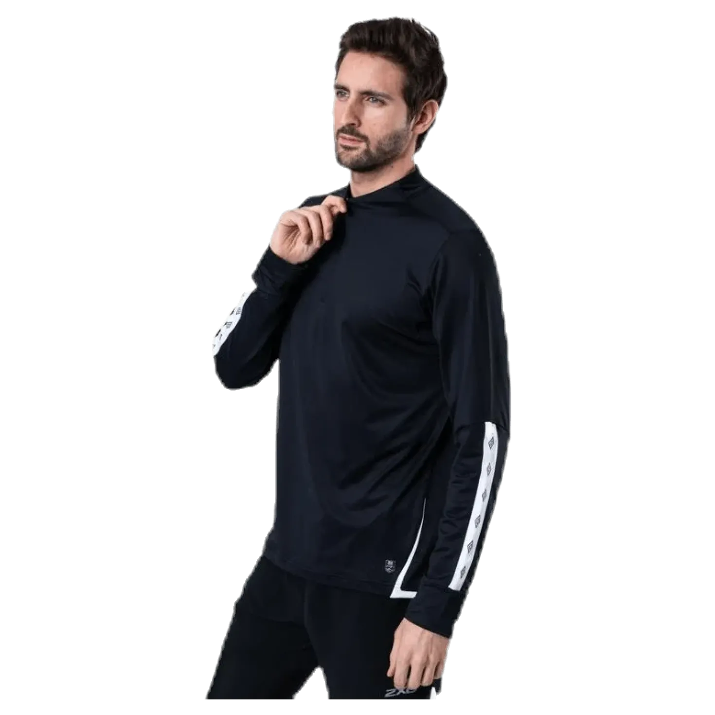 UX Elite Halfzip Top White/Black