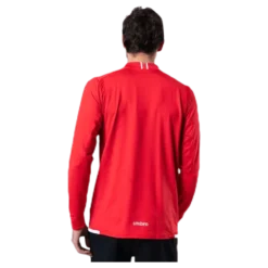 UX Elite Halfzip Top White/Red