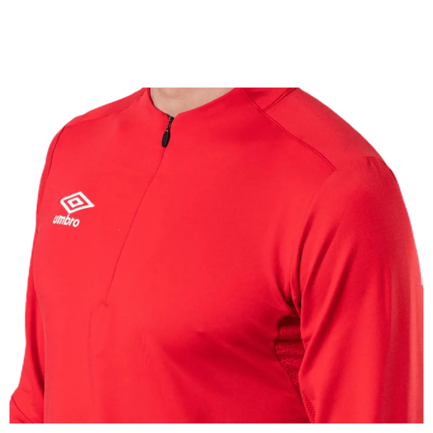 UX Elite Halfzip Top White/Red
