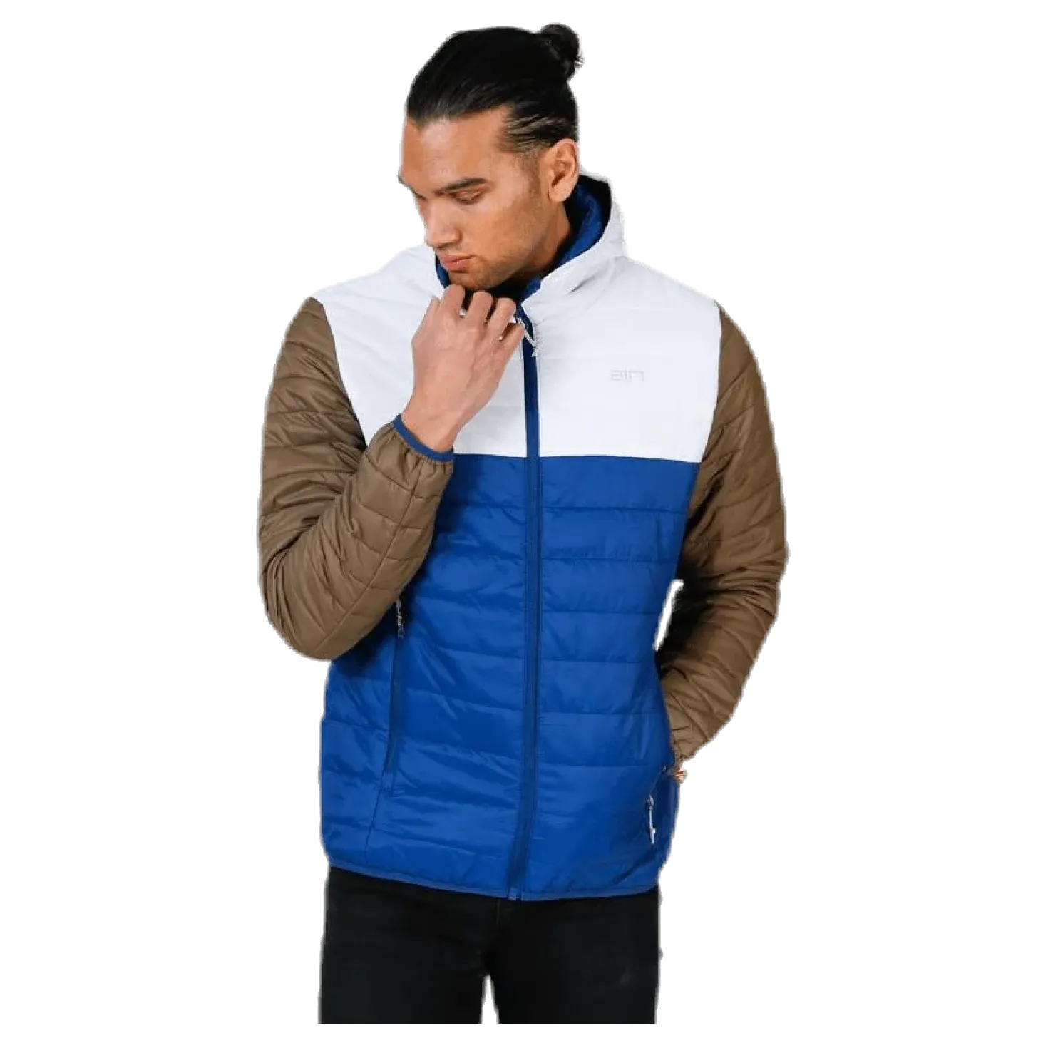 Vallerås Jacket Blue/Brown/White
