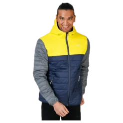 Vallerås Jacket Blue/Grey/Yellow