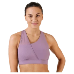 Vanish Asymmetric Low Bra Purple